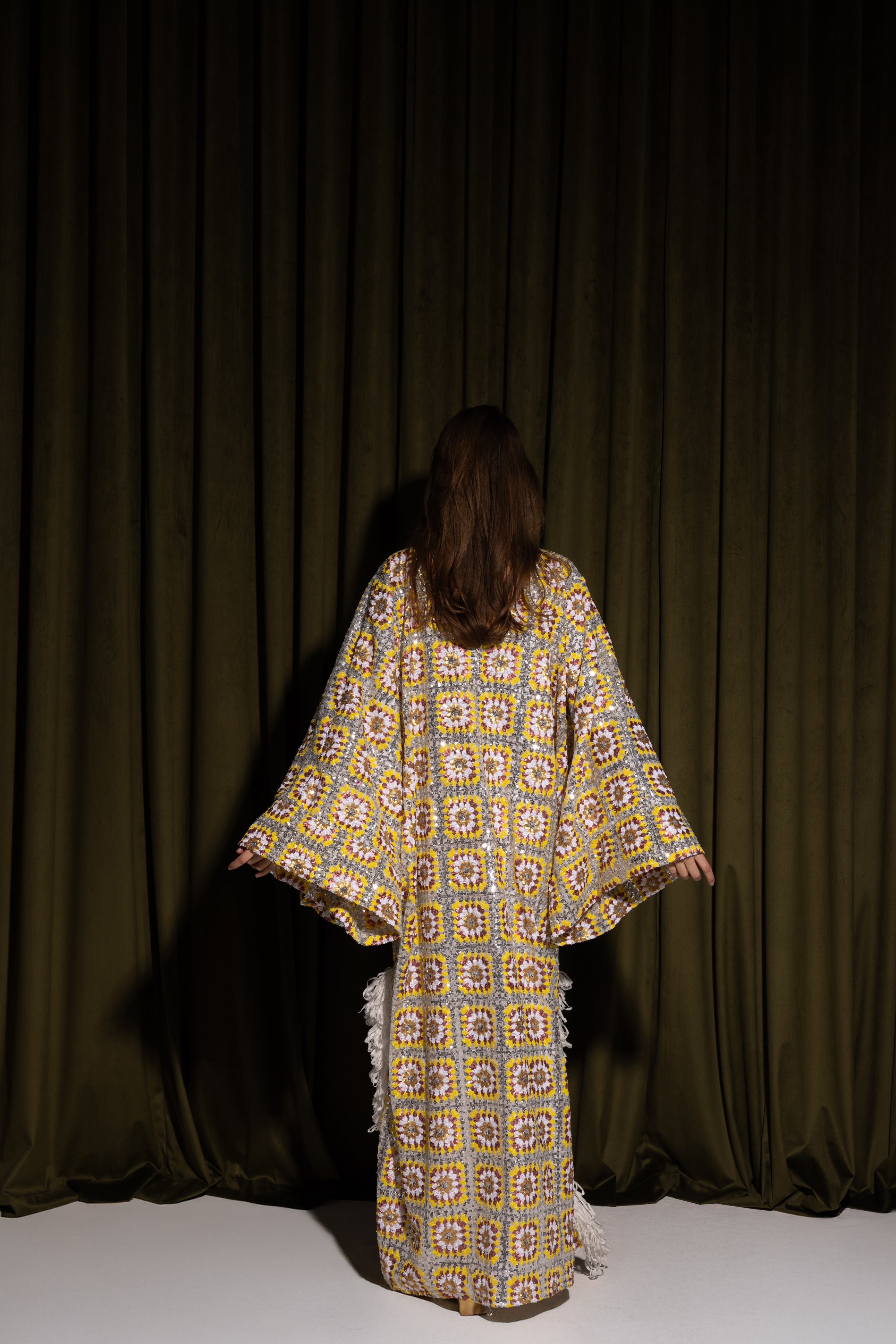 Crochet Sequin Yellow